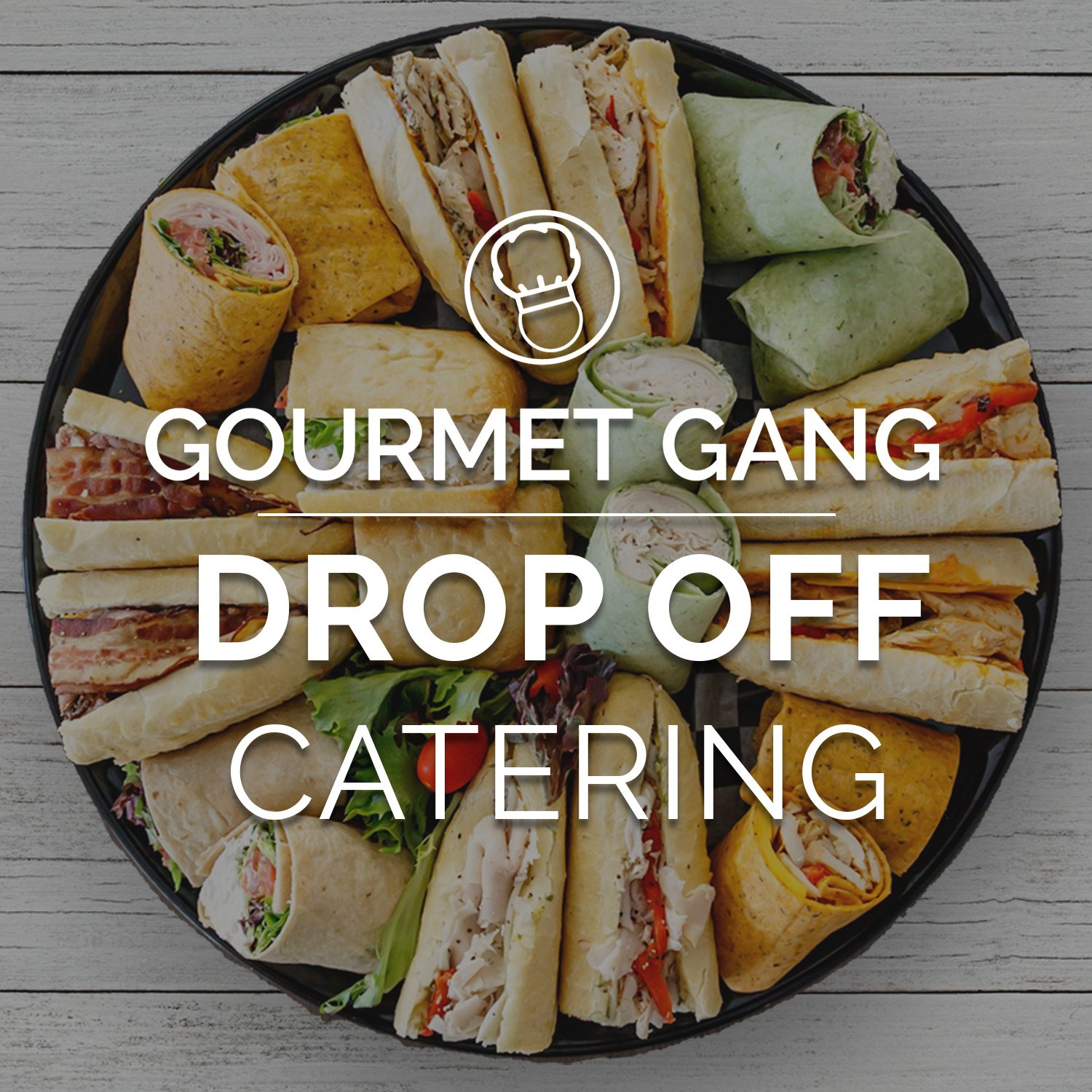 Drop off Catering With Logo